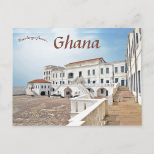 Cap Coast Castle Ghana Postkarte