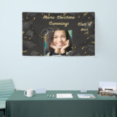 Cap & Confetti Graduation Banner (Messeveranstaltung)