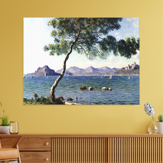 Cap d'Antibes Leinwanddruck (Insitu (Wohnzimmer))