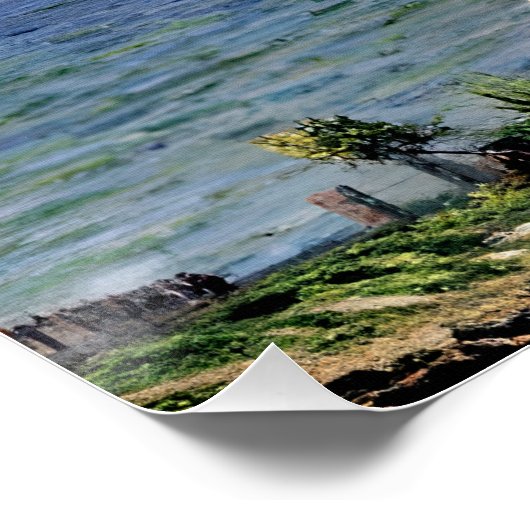 Cap d'Antibes Poster (Ecke)