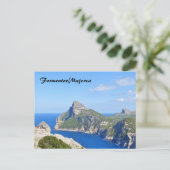 Cap de Formentor - Mallorca Postkarte (Stehend Vorderseite)