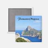Cap de Formentor - Mallorca Souvenir Magnet (Vorderseite/Rückseite)
