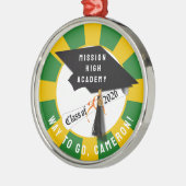 Cap Diploma Class 2026 Abschluss Ornament Aus Metall (Links)