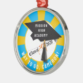 Cap Diploma Class 2026 Abschluss Ornament Aus Metall (Links)