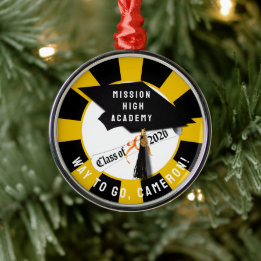 Cap Diploma Class 2026 Abschluss Ornament Aus Metall