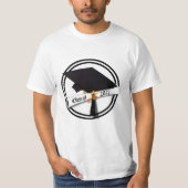 Cap Diploma Class of 2027 Graduation T-Shirt (Vorderseite)
