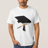 Cap Diploma Class of 2027 Graduation T-Shirt (Vorderseite)