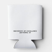 Cap & Diploma Graduation Party Cooler Gefallen Dosenkühler (Rückseite)