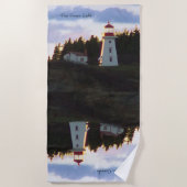Cap Gaspe Leichtes Strandtuch (Vorderseite)