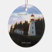 Cap Gaspe Light Ornament (Links)