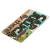 Cap Juluca Anguilla Vintager Urlaub Poster Magnet (Linke Seite)