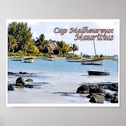 Cap Malheureux - Mauritius - Poster (Vorne)