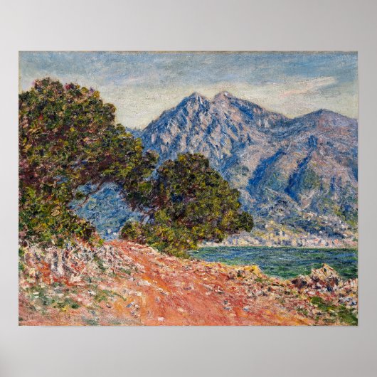 Cap Martin - Claude Monet Poster (Vorne)