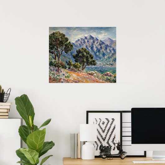 Cap Martin Poster (Heimbüro)