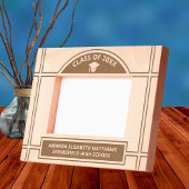 Cap N Tassel Stylish Arch 6x4L Abschluss Picture Geätzte Rahmen