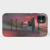 Cap & Tassel - Case-Mate iPhone Hülle (Rückseite (Horizontal))