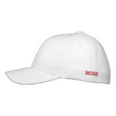 Cap-tivating Styles: Eine Reise durch die Mode Bestickte Baseballkappe (Links)