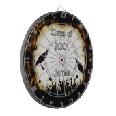 Cap Tossing Crowd Sheep Skin Abschluss Class Dartscheibe (Vorderseite Links)