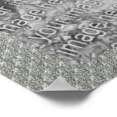 Cap und Tassel Abschluss Rahmen hinzufügen Ihr Fot Poster (Ecke)