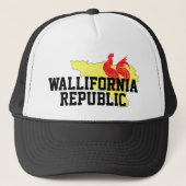 CAP Wallifornia Republic Truckerkappe (Vorderseite)