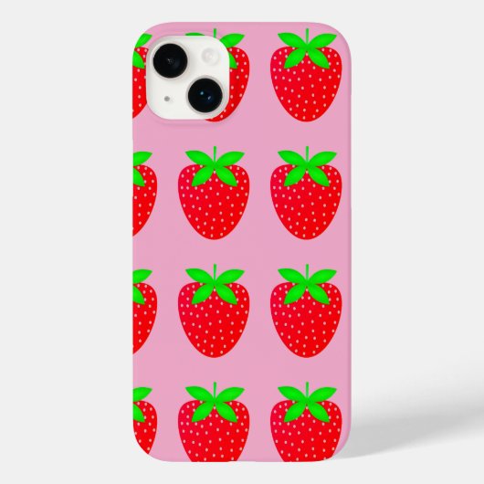 capa celular estampa morango Case-Mate iPhone hülle (Rückseite)