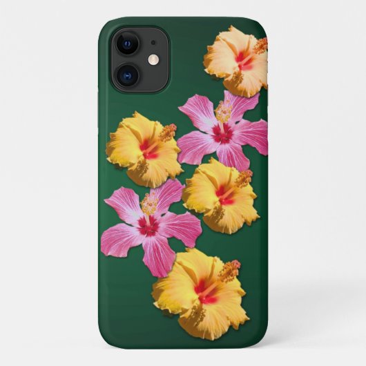 Capa de celular flores de Hibisco Case-Mate iPhone Hülle (Rückseite)