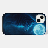 CAPA DE CELULAR LOBO iPhone HÜLLE (Rückseite (Horizontal))