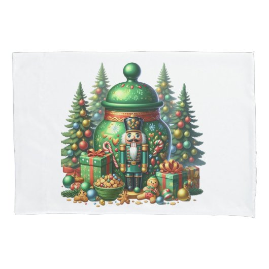 Capa de Travesseiro(Pillow Cover)Quebra-Nozes Kissenbezug (Vorderseite)