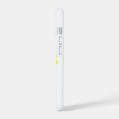 Capa iPhone Branca Stylesh Personalizada iPhone 15 Hülle (Linke Seite)