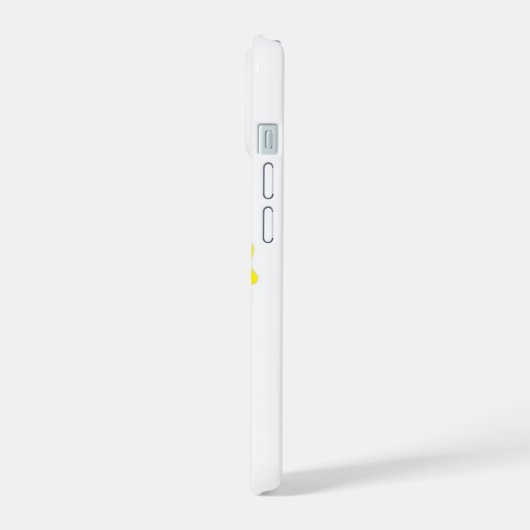 Capa iPhone Branca Stylesh Personalizada iPhone 15 Hülle (Linke Seite)