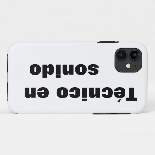 Capa iphone técnico en sonido Case-Mate iPhone hülle (Rückseite (Horizontal))