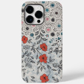 Capa para celular florais artístico  Case-Mate iPhone hülle (Rückseite)
