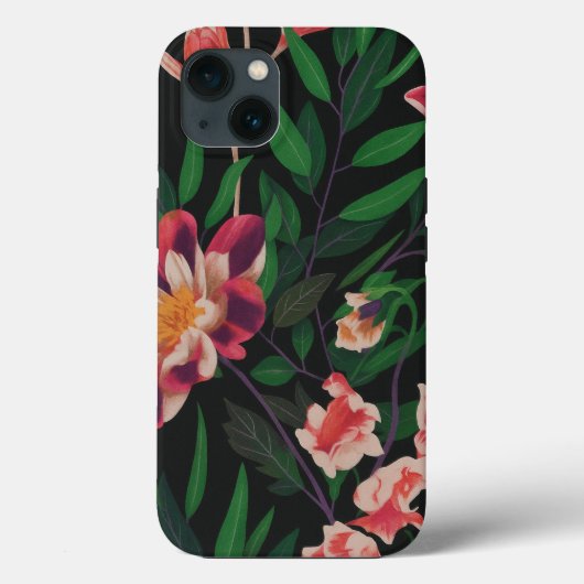capa para celular Floral em design Case-Mate iPhone Hülle (Rückseite)
