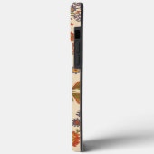 Capa para celular  Flores de Zínnia em artes Case-Mate iPhone Hülle (Rückseite / Links)
