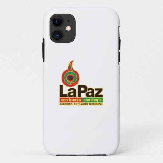 Capa para celular La Paz con fuerza con ñeq'e Case-Mate iPhone Hülle (Rückseite)
