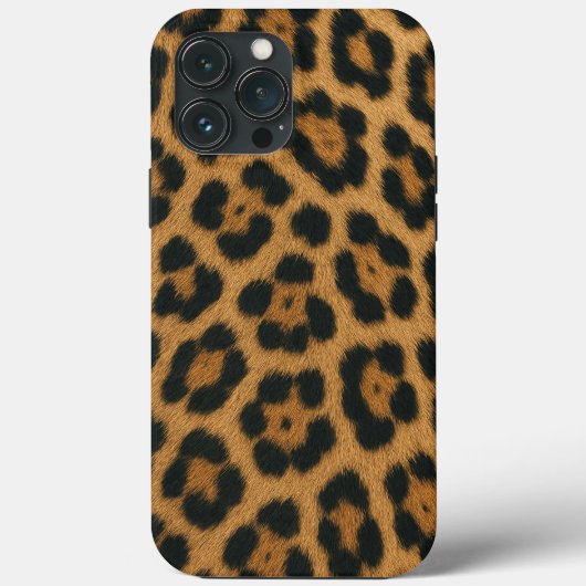 Capa para celular Textura de Pele de Leopardo Case-Mate iPhone Hülle (Rückseite)