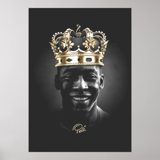 Capa Para iPhone Cartão Postal Camiseta King Pelé Poster (Vorne)
