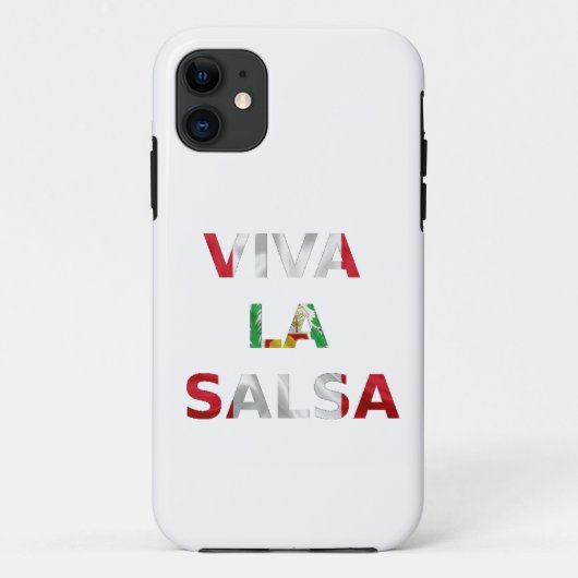 Capa para Iphone Viva la salsa Perú Case-Mate iPhone Hülle (Rückseite)