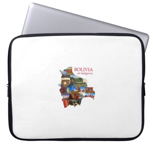 Capa para Laptop Bolivien en imagenes Laptopschutzhülle (Vorderseite)