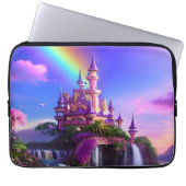 Capa para Laptop com paisagem mágica de castelo Laptopschutzhülle (Vorderseite)