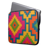 Capa para laptop CORES GEOMÉTRICO  Laptopschutzhülle (Vorderseite Links)