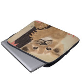 Capa para laptop filhote de leão brincando laptopschutzhülle (Vorne Knopf)