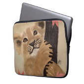 Capa para laptop filhote de leão brincando laptopschutzhülle (Vorderseite Links)