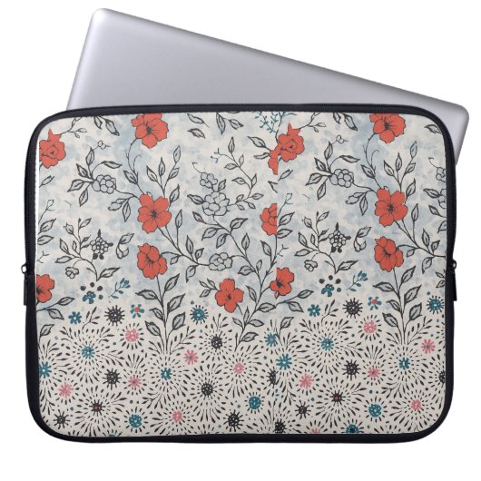 Capa para laptop florais artístico laptopschutzhülle (Vorderseite)