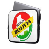 Capa para laptop hecho in Bolivia Laptopschutzhülle (Vorderseite Links)