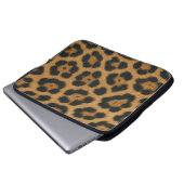Capa para laptop Textura de Pele de Leopardo  Laptopschutzhülle (Vorne Knopf)