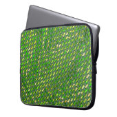 Capa para Laptop verde oliva e marrom, Plaza... Laptopschutzhülle (Vorderseite Links)