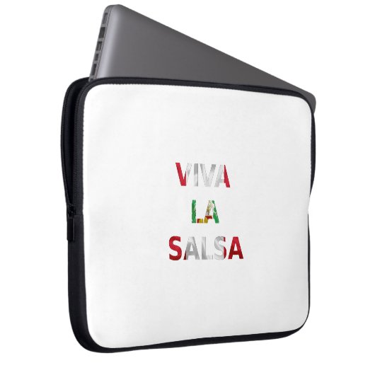 Capa para notebook Viva la salsa Perú Laptopschutzhülle (Vorne Rechts)