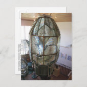 Capan Canaveral Fresnel Lens, Ponce Inlet, Florida Postkarte (Vorne/Hinten)