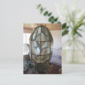 Capan Canaveral Fresnel Lens, Ponce Inlet, Florida Postkarte (Stehend Vorderseite)